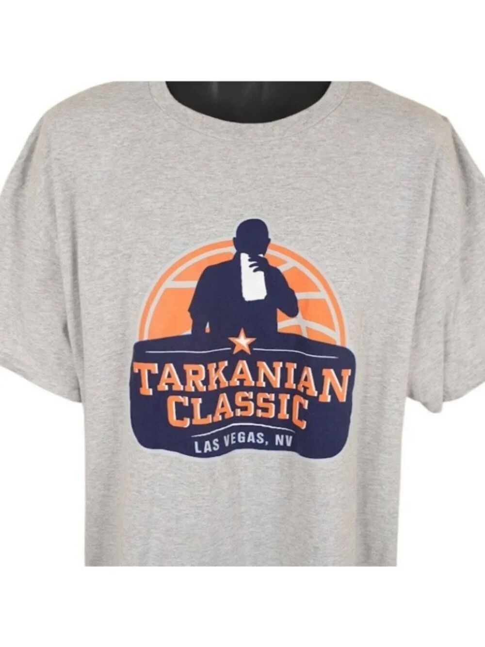 Tarkanian Classic T Shirt Mens Size XL Gray High School Basketball Tournament